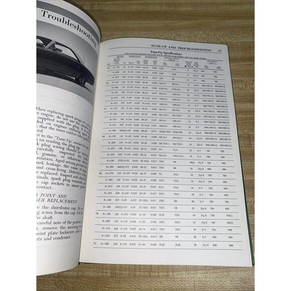 Dart & Demon CHILTON’s Repair & Tune Up Guide 1965-1972 Hard Cover - Picture 6 of 10